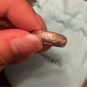 tiffany and co script ring🩷firm price
